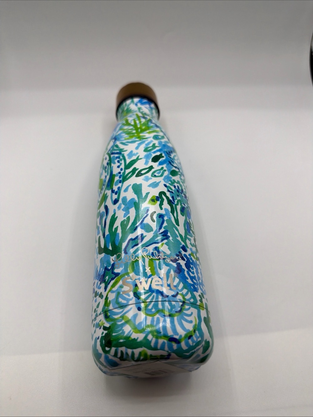 Lilly Pulitzer S’well Steel Beverage Bottle Bennet Blue New Without Tags